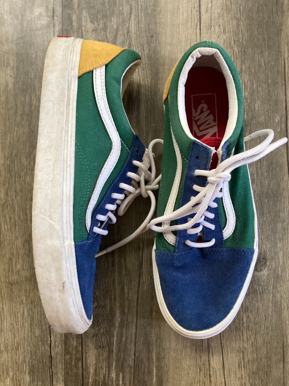 Vans Old Skool Yacht Club Sneakers Unisex Men’s 8.5 Women’s 10 Suede Colorbock